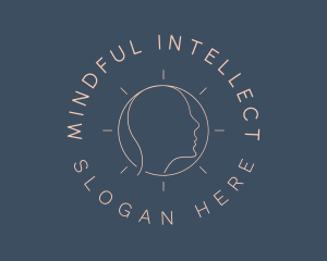 Sun Human Mind Wellness logo design