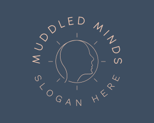 Sun Human Mind Wellness logo design