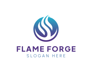 Flame Fuel Petroleum  logo design