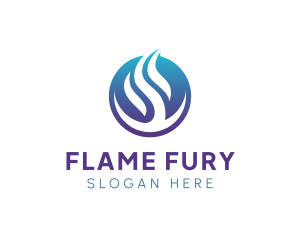 Flame Fuel Petroleum  logo design