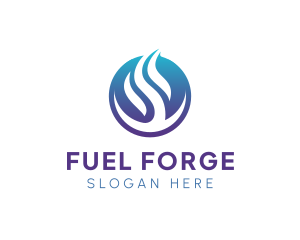 Flame Fuel Petroleum  logo design