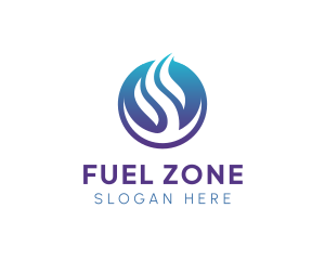 Flame Fuel Petroleum  logo design