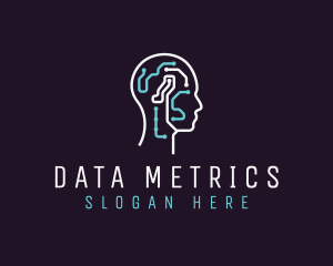 Artificial Intelligence Data Scientist  logo design