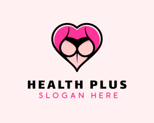 Sexy Heart Buttocks logo