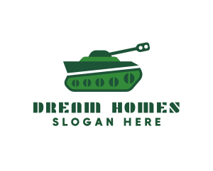 Army Vehicle Tank Logo