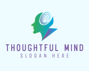 Mind Power Therapy logo design