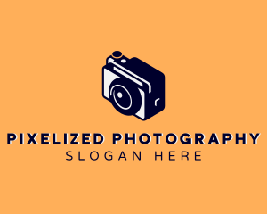 Digital Camera Photobooth logo design