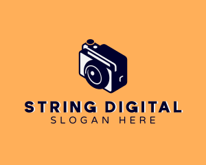 Digital Camera Photobooth logo design