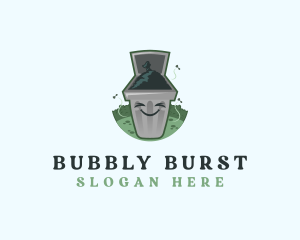 Garbage Trash Sanitation logo design