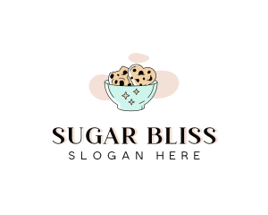 Sweet Cookie Dessert logo design