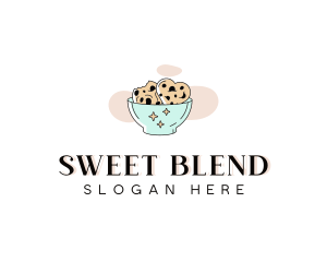 Sweet Cookie Dessert logo design