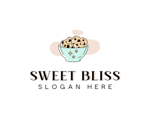 Sweet Cookie Dessert logo design