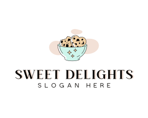 Sweet Cookie Dessert logo design