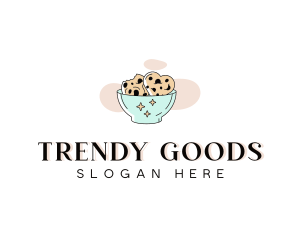 Sweet Cookie Dessert logo design