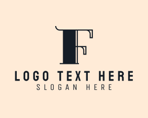 Professional Firm Letter F logo