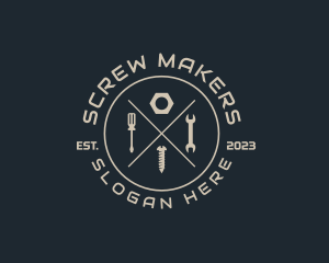 Handyman Screw Tools Maintenance logo