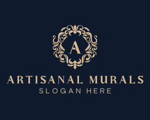 Luxury Botanical Flower logo design