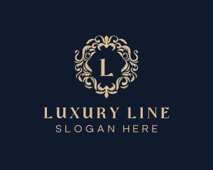 Luxury Botanical Flower logo design