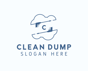 Pressure Washer Cleaning logo design