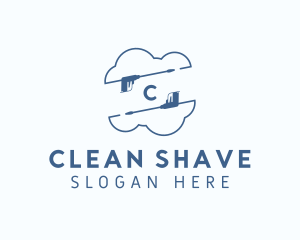 Pressure Washer Cleaning logo design