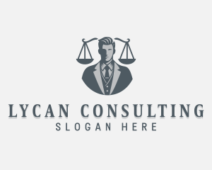 Professional Lawyer Consultant logo design