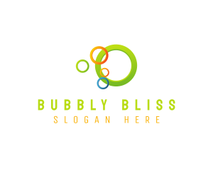 Housekeeper Bubble Cleaning logo design