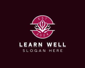 Floral Wellness Spa logo design