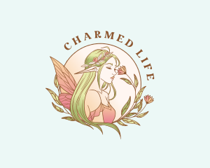 Enchanted Fairy Elf logo