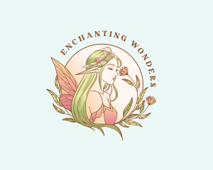 Enchanted Fairy Elf logo design