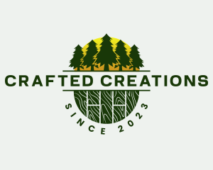 Woodwork Carpentry Forest logo