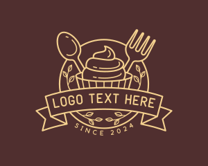 Cupcake Confectionery Baking logo