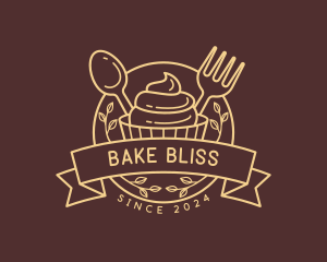 Cupcake Confectionery Baking logo design