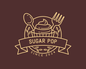 Cupcake Confectionery Baking logo design