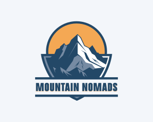 Peak Mountain Adventure logo design