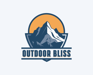 Peak Mountain Adventure logo design