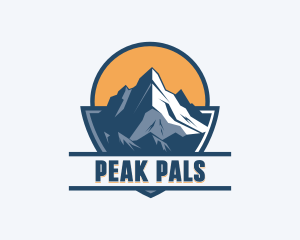 Peak Mountain Adventure logo design