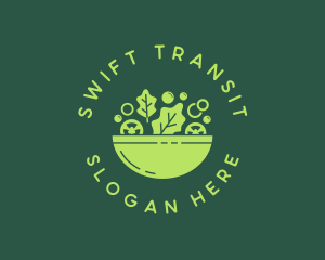 Vegetarian Salad Bowl Logo