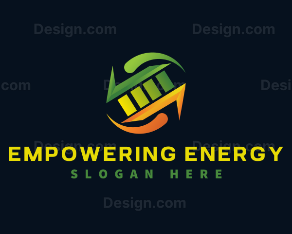 Electricity Power Battery Logo