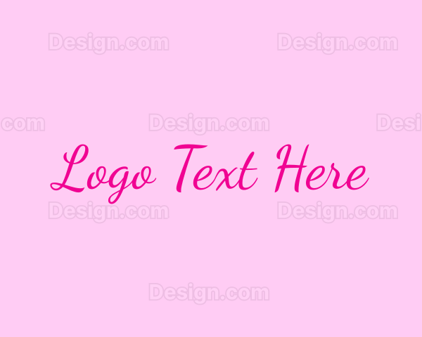 Lady Beauty Fashion Logo