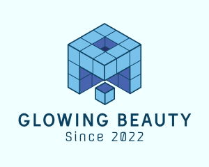 Blue Gaming Block logo