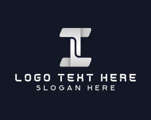 Digital Tech Programmer Letter I logo