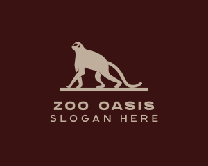 Zoo Monkey Animal  logo design