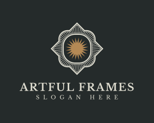 Antique Star Frame logo design