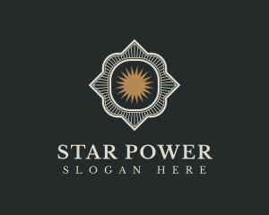 Antique Star Frame logo design