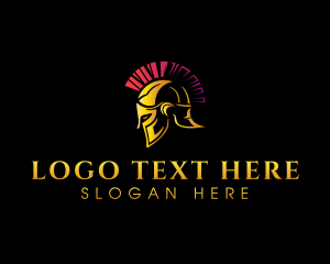 Spartan Warrior Helmet logo