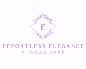 Floral Wedding Event logo design