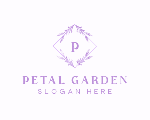 Floral Wedding Event logo design