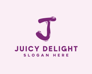 Liquid Soda Letter J logo design