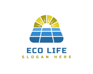 Sunlight Eco Panel logo design