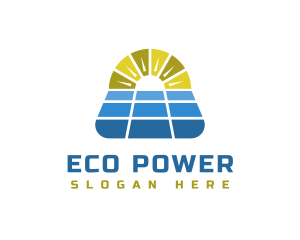 Sunlight Eco Panel logo design